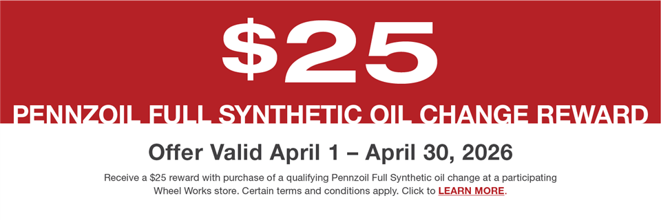 2026 April Pennzoil Oil Wheel Works
