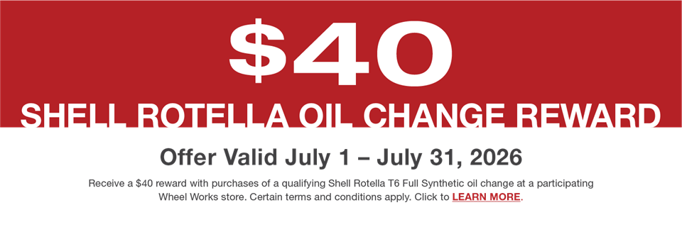 2026 July Shell Rotella Oil Wheel Works