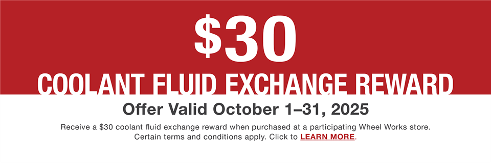 2025 October Coolant Fluid Exchange Wheel Works