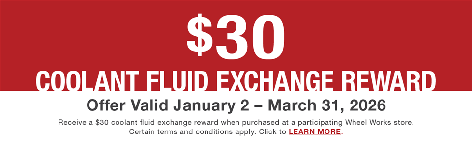 2026 Jan/March Coolant Fluid Exchange Wheel Works