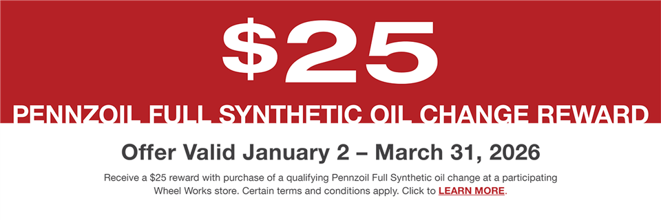 2026 Jan/March Pennzoil Oil Wheel Works
